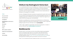 Desktop Screenshot of kledingbank-rotterdam.nl