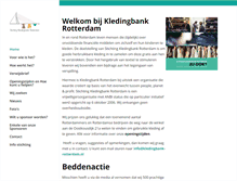 Tablet Screenshot of kledingbank-rotterdam.nl